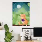 Dîner Dormouse - affiche (Bureau à domicile)