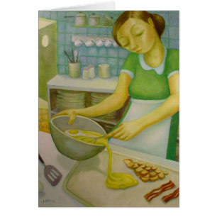 Diner - Eggs en Bacon - van Lora Shelley