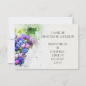 Dîner En Vignoble Ou Invitation Sur Le Terrain (Dos)