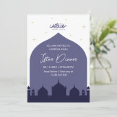 Dîner Iftar invitation ramadan mosquée bleue (Debout devant)