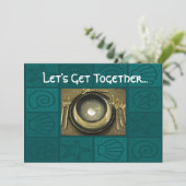 Dîner invitation (Debout devant)