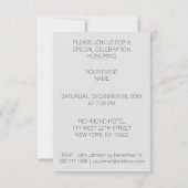 Dîner Invitation Vip Invitation (Dos)