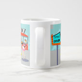 Diner Jumbo Mug des années 1950 (Dos)