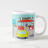 Diner Jumbo Mug des années 1950 (Droite)