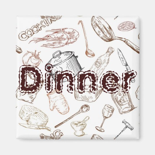 Diner Magneet (Voorkant)