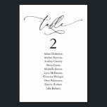 Dîner mariage, carte de places modernes et<br><div class="desc">Dîner mariage Table de table d'hôtes Carte,  Moderne Classy romantique thème Personnaliser le texte et / ou retirer et remplir avec votre thème de la fête de mariage.</div>