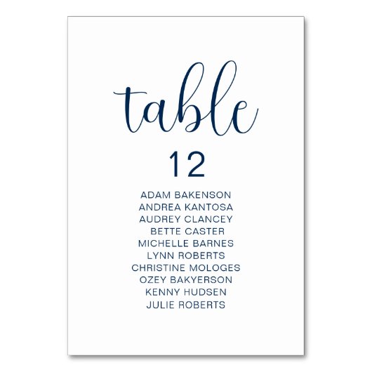 Dîner mariage, Carte des places des invités modern (Par défaut)