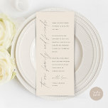 Dîner Mariage moderne Cadre Carte de remerciements<br><div class="desc">Présentant la touche finale parfaite à votre réception de mariage - nos élégantes Cartes de Merci de mariage. Conçues pour express votre appréciation sincère de la présence de chaque invité lors de votre journée spéciale, ces cartes sont le moyen idéal d'ajouter une touche personnelle à vos tables de dîner. Ces...</div>