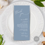 Dîner Mariage moderne Cadre Carte de remerciements<br><div class="desc">Présentant la touche finale parfaite à votre réception de mariage - nos élégantes Cartes de Merci de mariage, avec le titre de la carte "Fêtons"! Conçues pour express votre appréciation sincère de la présence de chaque invité lors de votre journée spéciale, ces cartes sont le moyen idéal d'ajouter une touche...</div>