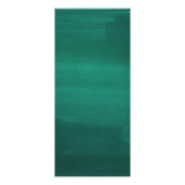 Dîner mariage moderne vert foncé. Menu Emerald (Dos)