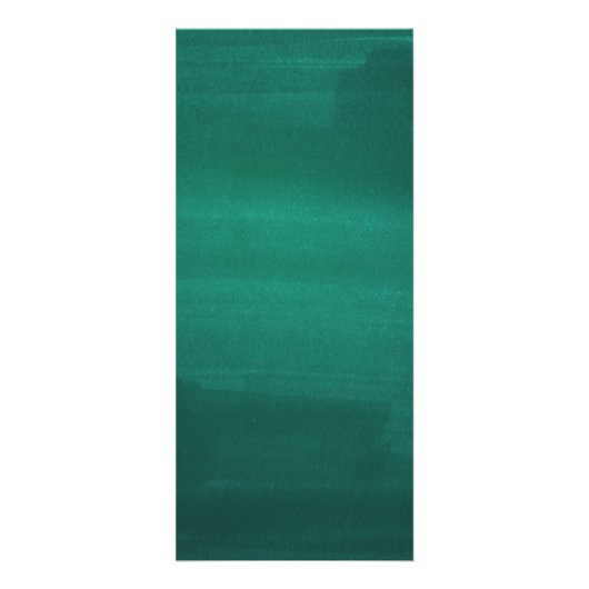 Dîner mariage moderne vert foncé. Menu Emerald (Dos)