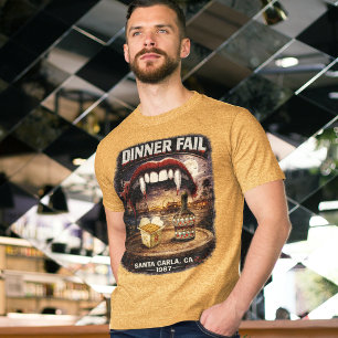 Diner Mislukt Heren Bella+Canvas Donker Tri-Blend Shirt