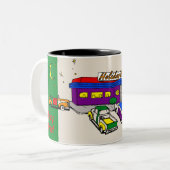 Diner Mug café à deux tons (Devant gauche)