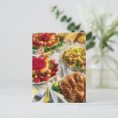 DÎNER PAR CARTE POSTALE HEURE DE LA FÊTE (Debout devant)