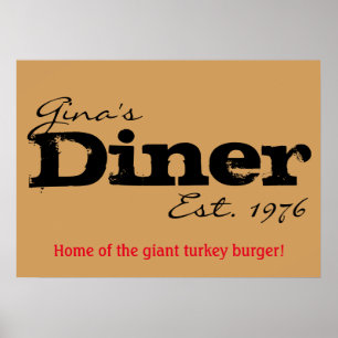 Diner Poster
