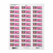 Diner Retro Jukebox Birthday Party Sock Hop Etiket (Full Sheet)