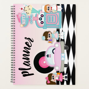 Diner Retro Planner 50 van Waitress