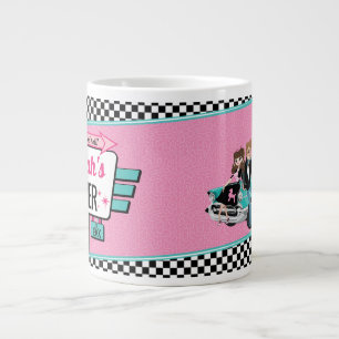 Diner Retro van 1950 - Diner Party Paper cup Extra Grote Beker