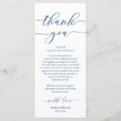 Dîner Romain Moderne Cadre Carte de remerciements (Devant)