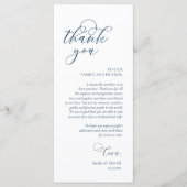 Dîner Romantique Cadre Carte de remerciements (Devant)