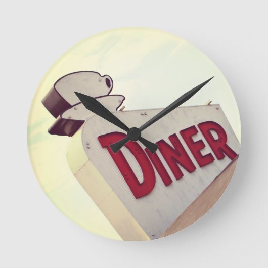 Diner Ronde Klok (Voorkant)