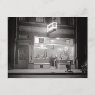 Diner 's Nachts, 1940 Briefkaart