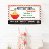 Dîner Spaghetti Collecte de fonds PTO PTA Bannière (En situation)