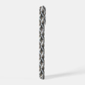 Diner Style Chrome Harlequin Motif (Côté droit)