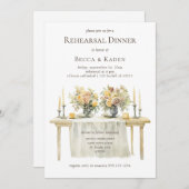 Diner Tafel repetitie diner Kaart (Voorkant / Achterkant)