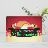 dîner turc restaurant restauration carte de Noël (Debout devant)