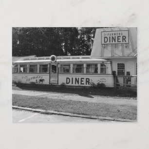Diner Vermont Black & White - Briefkaart