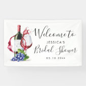 Dîner & Vin Thème Occassion | Bannière de célébrat (Horizontal)