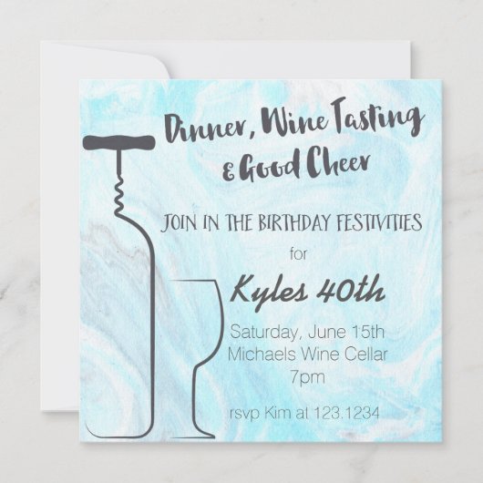 Diner, wijntest en Good Cheer (Voorkant)