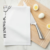 Dîner "Winner" Serviettes Grill Effort olympique (Quart Plié)