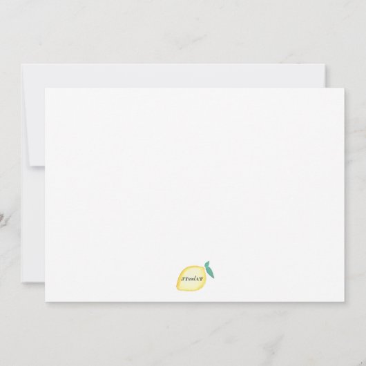 Dîners de répétition Dîner d'Encre Levé Invitation (Dos)