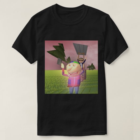 Ding-Dong Bell Johnny et Papa T-shirt (Design devant)