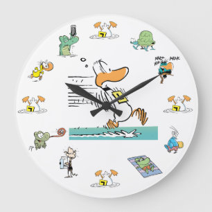 Ding Duck Swamp Character Clock Grote Klok
