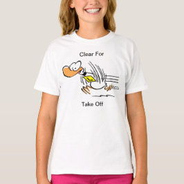 Ding Duck Take Off Aviation Shirt