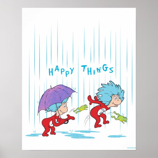 Ding Een Ding Twee Gelukkige Dingen Poster (Voorkant)