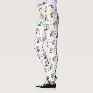 Ding Een Ding Twee Hoppy Frog Dingen Patroon Leggings