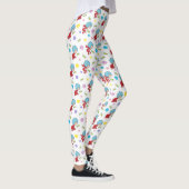 Ding Een Ding Twee Hoppy Frog Dingen Patroon Leggings (Rechts)