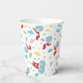 Ding één ding twee lieve dingen patroon papieren bekers (Links)