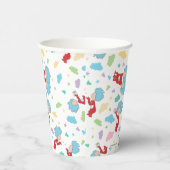 Ding één ding twee lieve dingen patroon papieren bekers (Rechts)