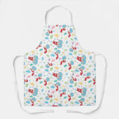 Ding één ding twee lieve dingen patroon schort (Voorkant)