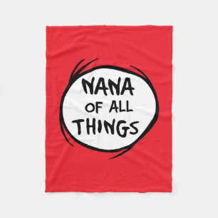 Ding één ding twee - Nana of all things Fleece Deken
