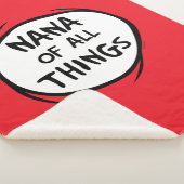 Ding één ding twee - Nana of all things Sherpa Deken (3/4)