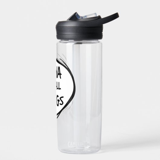 Ding één ding twee - Nana of all things Waterfles (Links)