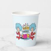 Ding één ding twee partij dingen papieren bekers (Achterkant)