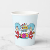 Ding één ding twee partij dingen papieren bekers (Voorkant)