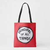 Ding één ding twee - Principal of all things Draagtas (Voorkant)